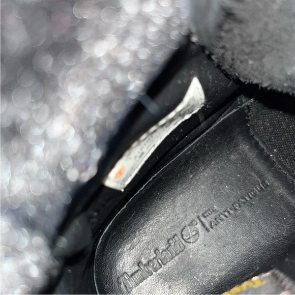 Timberland Black Velvet Women’s Boots - Picture 8 of 8